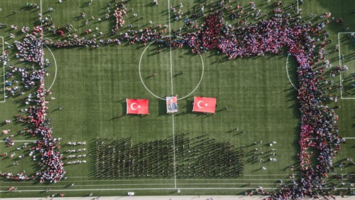 29 EKİM 2023 CUMHURİYET BAYRAMI COŞKU İÇİNDE KUTLANDI.